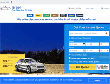 Tablet Screenshot of israelcar.net